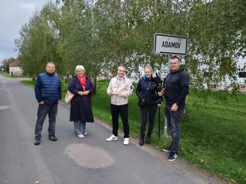 Přátelské setkání se zástupci města Adamov z Jižní Moravy 2025